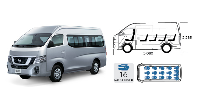 Nissan Urvan Standard Body High Roof