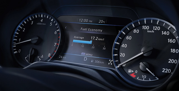 Nissan Navara ADVANCED DRIVER-ASSIST DISPLAY